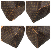 100% authentische Louis Vuitton Monogramm Canvas Keepall 55 M41424 Reisetasche verwendet 1207-3m66