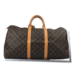 100% authentische Louis Vuitton Monogramm Canvas Keepall 50 M41426 Reisetasche verwendet 1213-3e66