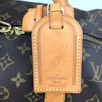 100% authentische Louis Vuitton Monogramm Canvas Keepall 50 M41426 Reisetasche verwendet 1213-3e66