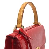 LOUIS VUITTON Handbag bag mini bag Monogram Vernis Spring Street PM Monogram Vernis M91135 Red Women Used Authentic