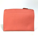 HERMES Pouch Clutch bag Bazaar Mini PM Togo pink Women Used Authentic