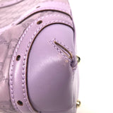 GUCCI Handbag Bag Shoulder Bag Guccisima Horsebit leather 145761 Light purple Women Used Authentic