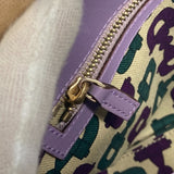 GUCCI Handbag Bag Shoulder Bag Guccisima Horsebit leather 145761 Light purple Women Used Authentic
