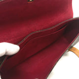 LOUIS VUITTON Handbag Bag Horizontal length Monogram Sonatine Monogram canvas M51902 Brown Women Used Authentic