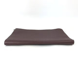 LOUIS VUITTON Clutch bag Pochette Jules GM Taurillon Clemence Leather M53217 Brown mens Used Authentic