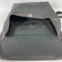 HERMES Shoulder Bag Bag Crossbody Messenger Bag flap 2way handbag Allele Tour Canvas / leather khaki mens Used Authentic