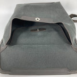 HERMES Shoulder Bag Bag Crossbody Messenger Bag flap 2way handbag Allele Tour Canvas / leather khaki mens Used Authentic