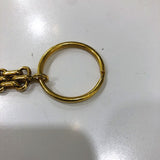 CHANEL key ring Bag charm 31 vintage RUE CAMBON Gold Plated gold Women Used 100% authentic