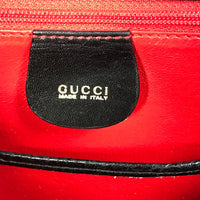 GUCCI Handbag top handle bag turn lock old gucci Bamboo Leather / Bamboo 000・1951 black Women Used Authentic
