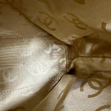 CHANEL Tote Bag Bag COCO Mark CC Caviar skin beige Women Used Authentic