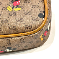 GUCCI body bag bag belt bag Disney Collaboration Mickey Mini GG Supreme GG Supreme Canvas 602695 Brown(Unisex) Used Authentic