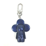 LOUIS VUITTON key ring bag charm accessories accessories Bijou Sac Vivienne Metal metal M00483 blue Women Used Authentic