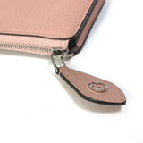 LOUIS VUITTON Long Wallet Purse L-shaped fastener Portefeuille comet Taurillon Clemence Leather M63103 pink Women Used Authentic