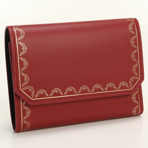 CARTIER L3001713 small multi wallet Garland de Cartier Three-fold wallet Leather