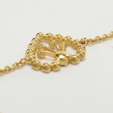 Christian Dior Heart Motif Bracelet Accessories metal Women Gold