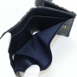 Christian Dior S5653 CTZQ M928 Portafoglio Compact Saddle Frifold Washing With Coin Borse Women