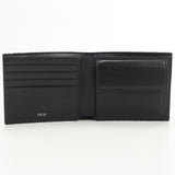 Christian Dior 2OBBC027 YSE H05E Wallet with coin case Dior Oblique Folded wallet with coin purse Jacquard unisex navy