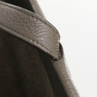 CELINE 194073CR7 Small fold hippo ToteBag HandBag leather Women color Gray