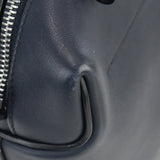 CELINE Soft Cube 2WAY Shoulder Diagonal Shoulder Bag handbag leather Women navy