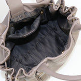FERRAGAMO 21 C394 Handbag tote bag leather beige Women