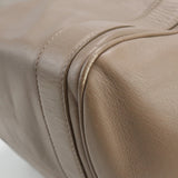 FERRAGAMO 21 C394 Handbag tote bag leather beige Women