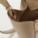 FERRAGAMO 21 F478 Amy 2WAY bag Handbag With shoulder strap color beige leather Women