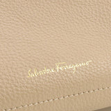 FERRAGAMO 21 F478 Amy 2WAY bag Handbag With shoulder strap color beige leather Women