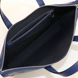 LOEWE 358 88 L18 5110 Business bag linen Briefcase leather unisex