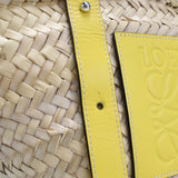 Loewe 327.02.s93 sacchetto da cestino piccolo sacchetto di cannuccia per le foglie di palma