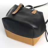 LOEWE 331.77.Z78 Cube Handbag Shoulder Bag 2WAY leather Brown Women
