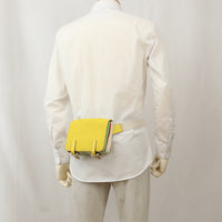 LOEWE body bag Waist bag Belt bag leather Yellow unisex