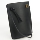 LOEWE C630R12X01 dice pocket Diagonal  Shoulder Bag Classic Calfskin black Women