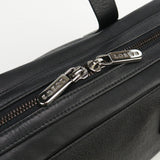 LOEWE Mini Boston anagram Handbag leather black unisex