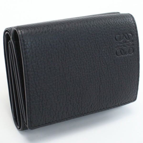 LOEWE C660TR2X02 Trifold wallet anagram compact wallet Calfskin mens