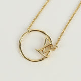 LOUIS VUITTON M00762 Necklace・LV Eclipse Necklace metal Women color gold