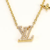 LOUIS VUITTON M00596 Necklace・LV Iconic Pendant metal Women color gold