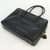 PRADA Briefcase Briefcase leather business bag color black Women