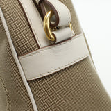 PRADA 1BH089 UCW F0YSE Logo jacquard Shoulder Diagonal shoulder bag canvas Women color beige