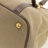 PRADA BN1841 UCW F0B16 logo jacquard tote Tote Bag shoulder bag 2WAY Jacquard Women color brown