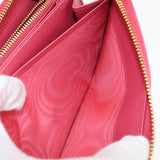 PRADA 1ML506 Zip Around Purse Purse Zip Around leather Women color pink