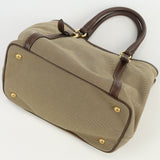 PRADA BN1841 2WAY Tote Bag shoulder bag Jacquard Women brown