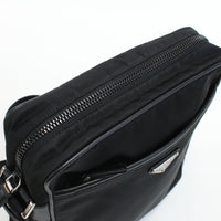 PRADA Shoulder Bag Diagona Shoulder Bag Nylon unisex black