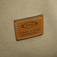 TOD’S XBWTSAE920050U175S Timeless Hobo Small Hand bag Shoulder bag leather color brown
